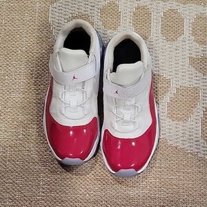 Kids Red and White Sneakers